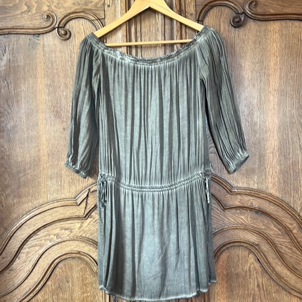 YFB CLOTHING Aletta Dress in Iron Oil Wash - Picture 8 of 13
